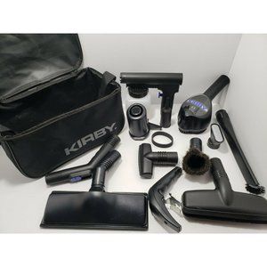 Kirby Avalir 2 OEM 13 piece Upright Vacuum Attachments / Accessories Lot w/ Bag